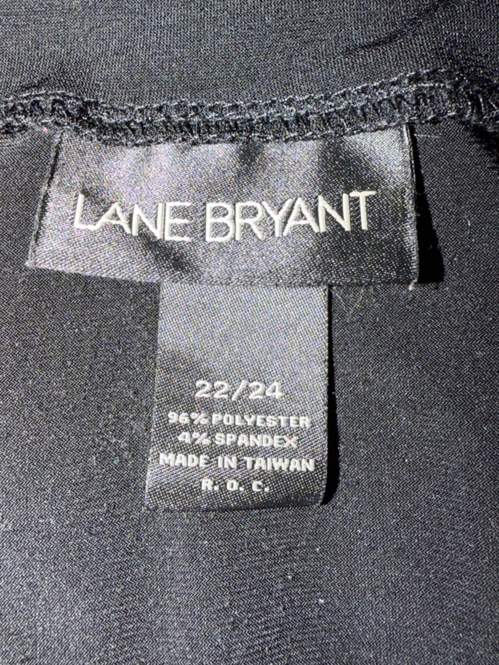Lane Bryant Black A-Line Maxi Skirt Stretch 35.5” Length Office Professional - Picture 2 of 4